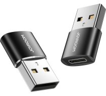 Joyroom Adapter from USB Type C (Female) to USB (Male) black (S-H152 Black) ( 6941237149121 S-H152 S-H152 Black ) iekārtas lādētājs