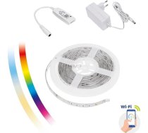 STRIP LED SET TUYA WIFI 17W 5M RGBW+CCT+DIM ( WOJ+14493 WOJ+14493 ) apgaismes ķermenis