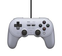 8BitDo Pro2 Wired Gamepad Grey Ed. ( 6922621501824 RET00285 82BD ) spēļu konsoles gampad