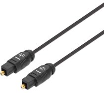 MANHATTAN Audiokabel Toslink Stecker/Stecker 5m ( 356091 ) kabelis video audio