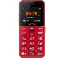 MyPhone  HALO Easy red ( 5902052866625 5902052866625 TEL000346 ) Mobilais Telefons