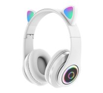 Bemi B39 Trokšņu izolējošas bērnu Bluetooth Bezvadu Stereo Austiņas ar FM Radio / MP3 Mico SD and Zvana funkciju Balta ( BEM B39 WH ) austiņas