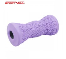 SportVida EVA putu Masāžas rullis un Vingrošanas cilindrs (16cm garš/ 7.5cm diametrs) Violets ( SV HK0229 SV HK0229 SV HK0229 ) Sporta aksesuāri