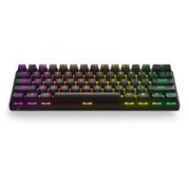 SteelSeries Gaming Keyboard Apex Pro Mini  RGB LED light  US  Black  Wireless ( STEEL 64842 64842 64842 STEEL 64842 ) klaviatūra