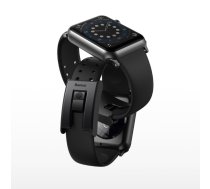 Baseus Elpojoša Gudrās fiksācijas silikona siksniņa-aproce Apple Watch 3 4 / 5 / 6 / SE series 38/40mm Melna ( LBWSE 01 LBWSE 01 LBWSE 01 ) Viedais pulkstenis  smartwatch