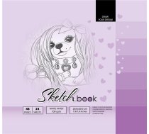 Fresh Szkicownik 20x20cm 48k fioletowy 457987 (4823089215013) ( JOINEDIT27870524 )