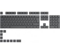 Glorious PC Gaming Race GPBT Keycaps - 115 PBT Tastenkappen  ISO  UK-Layout  Black Ash ( GLO KC GPBT B UK GLO KC GPBT B UK ) peles paliknis