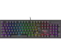 GAMING KEYBOARD GENESIS THOR 300 RGB FR MECHANICAL BACKLIGHT RED SWITCH ( NKG 1855 ) klaviatūra