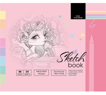 Fresh Szkicownik 14.5x19.7cm 48k rozowy 457969 (4823089214931) ( JOINEDIT27870513 )