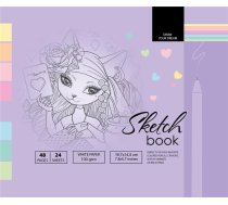 Fresh Szkicownik 14.5x19.7cm 48k fioletowy 457971 (4823089214948) ( JOINEDIT27870514 )