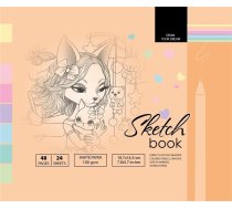 Fresh Szkicownik 14.5x19.7cm 48k pomaranczowy 457963 (4823089214917) ( JOINEDIT27870511 )