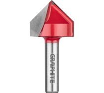 Graphite V-slot cutter HM 25.4 x 25.4 mm 8 mm shank (56H210) ( 5902062070418 56H210 )