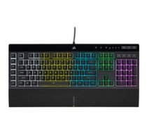 Corsair K55 RGB PRO Gaming Tastatur  RGB LED - schwarz ( CH 9226765 DE CH 9226765 DE ) klaviatūra