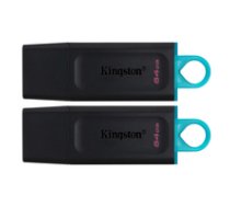 KINGSTON 64GB USB3.2 DataTraveler Exodia ( DTX/64GB 2P DTX/64GB 2P DTX/64GB 2P ) USB Flash atmiņa