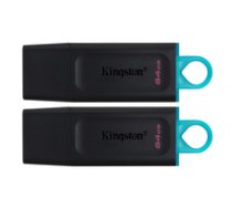 KINGSTON 64GB USB3.2 DataTraveler Exodia ( DTX/64GB 2P ) USB Flash atmiņa