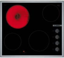 Bosch Hob PKE645CA2E Electric  Number of burners/cooking zones 4  Mechanical  Black ( PKE645CA2E PKE645CA2E PKE645CA2E ) plīts virsma