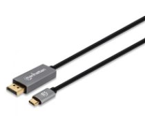 MANHATTAN 8K@60Hz USB-C auf DisplayPort 1.4 Adapterkabel 3m ( 354851 354851 354851 ) adapteris