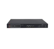 Dahua Technology PoE PFS3220-16GT-240 network switch Unmanaged L2 Gigabit Ethernet (10/100/1000) Power over Ethernet (PoE) Black ( PFS3220 16GT 240 PFS3220 16GT 240 PFS3220 16GT 240 ) komutators