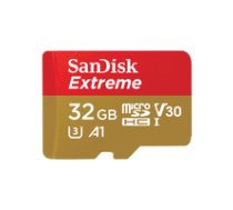 SanDisk microSDXC Extreme 512GB 190/130 MB/s A2 C10 V30 UHS-I U3 ( SDSQXAV 512G GN6MA ) atmiņas karte