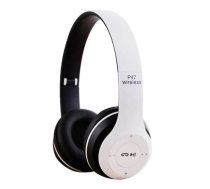 iWear BITS Trokšņu izolējošas Bluetooth 5.0 Bezvadu Stereo Austiņas ar FM Radio / MP3 Mico SD and Zvana funkciju Baltas ( IWEA BIT WH ) austiņas