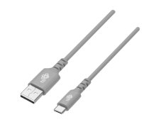 Cable USB-USB C 2m silicone grey Quick Charge ( AKTBXKUCMISI20G AKTBXKUCMISI20G ) USB kabelis