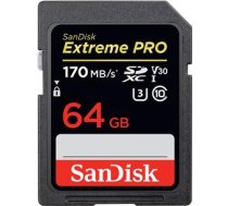 SanDisk Extreme PRO 64 GB SDXC Class 10 ( SDSDXXU 064G GN4IN SDSDXXU 064G GN4IN SDSDXXU 064G GN4IN ) atmiņas karte