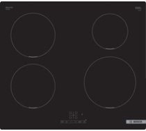 Bosch Hob PUE611BB5E  Induction  Number of burners/cooking zones 4  Touch  Timer  Black ( PUE611BB5E PUE611BB5E 4242005285082 PUE611BB5E ) plīts virsma