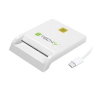 Techly Smart Card USB-CTM Chipkartenleser  USB 2.0  weis ( I CARD CAM USB2TYC I CARD CAM USB2TYC I CARD CAM USB2TYC ) karšu lasītājs