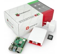 Raspberry Pi 4 model B 8GB RAM + Oficjalne akcesoria (RPI-16852) 9132840 (5904422372682) ( JOINEDIT34870837 ) Raspberry PI datora daļas