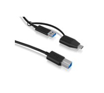 USB Adapter IcyBox USB 3.2 (Gen 1) Type B zu Type A  Type C ( IB CB032 IB CB032 IB CB032 ) adapteris