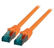 EFB RJ45 Patchkabel S/FTP  Cat.6A  LSZH  1m  orange ( MK6001.1O MK6001.1O MK6001.1O ) tīkla kabelis