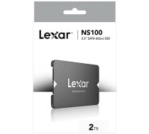 Lexar NS100 - SSD - 2 TB - intern - 2.5 (6.4 cm) - SATA 6Gb/s 843367120758 ( LNS100 2TRB ) SSD disks