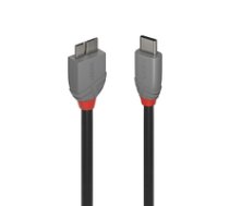 Lindy 3m USB 3.2 Typ C an Micro-B Kabel  Anthra Line ( 4002888366236 36623 LINDY 36623 ) USB kabelis