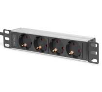 ASSMANN 10INCH SOCKET STRIP 4 SOCKETS WITH ALUMINUM PROFILE ( DN 95418 DN 95418 ) dock stacijas HDD adapteri