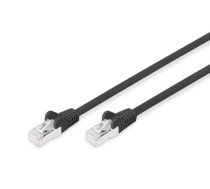 DIGITUS - Patch-Kabel - RJ-45 (M) bis RJ-45 (M) - 5 0m - SFTP PiMF - CAT 6 - halogenfrei geformt ohne Haken - Schwarz (DB-160144-050-S) 4 ( DB 160144 050 S ) tīkla kabelis