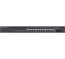 Zyxel GS-1900-24 v2 Managed L2 Gigabit Ethernet (10/100/1000) 1U Black ( GS1900 24 EU0102F ) komutators
