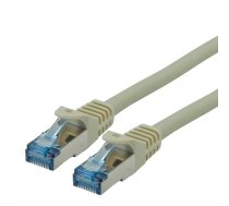 Roline Patch-Kabel RJ-45 (M) zu RJ-45 (M) 2 m SFTP CAT 6a grau (21.15.2802) 21.15.2802 (7611990152933) ( JOINEDIT37362190 ) tīkla kabelis