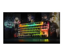SteelSeries Gaming Keyboard Apex Pro TKL (2023)  RGB LED light  US  Black  Wireless ( 5707119047289 64865 STEEL 64865 ) klaviatūra