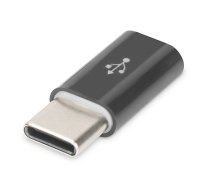 DIGITUS USB TYPE-C ADAPTER TYPE-C TO MICRO B M/F 3A 480MB 2.0 BL ( DB 300523 000 S DB 300523 000 S DB 300523 000 S ) USB kabelis