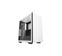 Deepcool MID TOWER CASE CH510 Side window White Mid-Tower Power supply included No ( R CH510 WHNNE1 G 1 ) Datora korpuss