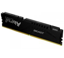 Kingston Fury Beast Black DDR5 16GB 5200Mhz CL40 ( KF552C40BB 16 KF552C40BB 16 KF552C40BB 16 ) operatīvā atmiņa