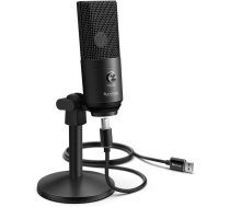 Fifine K670B mikrofons datorspēlēm / podkastiem / translācijām melns + turētājs ( K670B ) Mikrofons