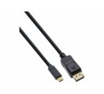 USB Display Kabel - USB-C Stecker zu DisplayPort Stecker - 5m ( 64125 Inline_ 64125 ) adapteris
