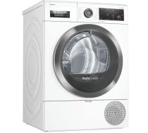 Bosch Dryer mashine WTX8HKL9SN Energy efficiency class A++  Front loading  9 kg  Heat pump  LED  Depth 60 cm  Wi-Fi  Steam function  White  ( WTX8HKL9SN WTX8HKL9SN ) Veļas žāvētājs