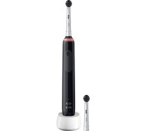 Braun Oral-B Pro 3 3000 PureClean  electric toothbrush (black/white) ( Pro 3 3000 Pure Clean bk PRO 3 3000 PURE CLEAN BK ) masāžas ierīce
