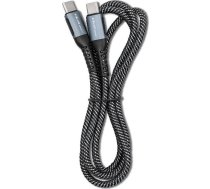 Qoltec 52358 USB cable 1.5 m USB 2.0 USB C Black 5901878523583 ( Q 52358 ) USB kabelis