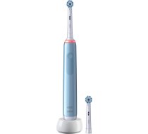 Braun Oral-B Pro 3 3000 Sensitive Clean  electric toothbrush (light blue/white) ( Pro 3 3000 SensitClean  bu PRO 3 3000 SENSITCLEAN  BU ) masāžas ierīce