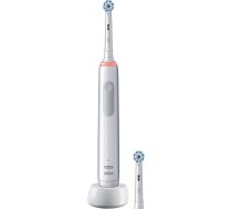 Braun Oral-B Pro 3 3000 Sensitive Clean  electric toothbrush (white) ( 8006540760918 760918 8006540760918 PRO 3 3000 SENSIT CLEAN WH ) masāžas ierīce