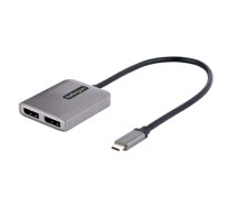 STARTECH 2-PORT USB-C MST HUB 4K60HZ DUAL-MONITOR ADAPTER WINDOWS ( MST14CD122DP MST14CD122DP MST14CD122DP ) USB kabelis