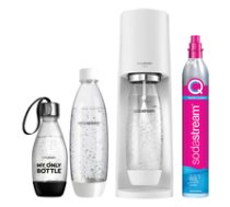 SodaStream Terra white Promo Pack with 3 Flasks ( 1012813490 1012813490 1012813490 )